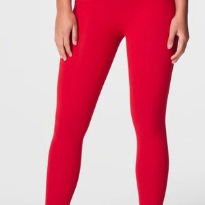 SPANX Vibrant Red Women's Leggings